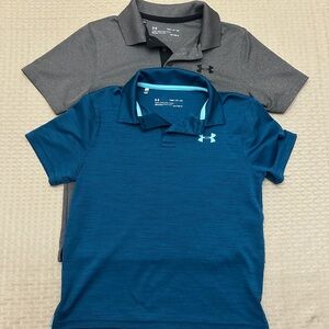 2 Under Armour Short Sleeve Polos